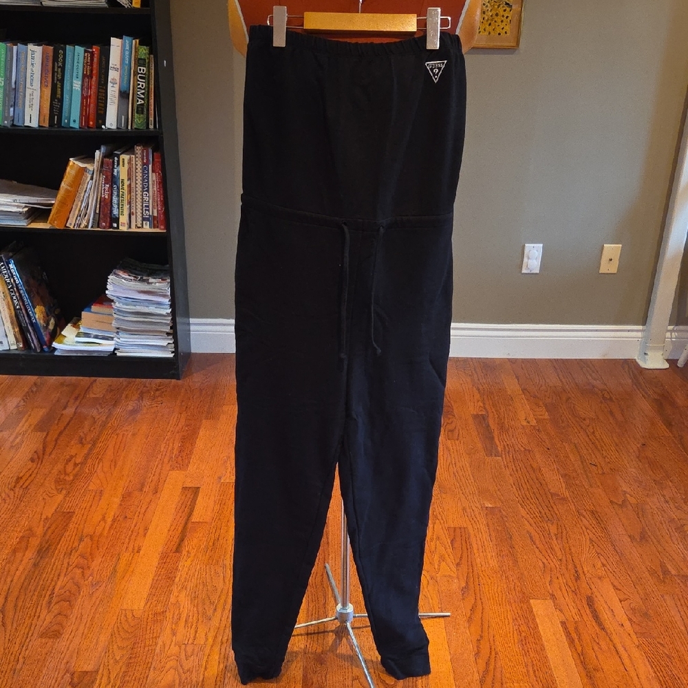 Guess Black Logo Joggers